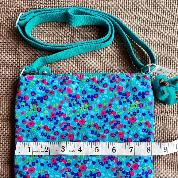 Kipling Women's Crossbody Handbag with Adjustable Strap and Bag Charm - Picture 7 of 9